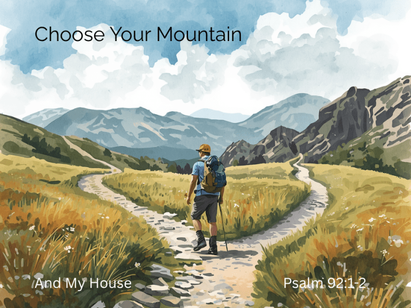 Choose Your Mountain